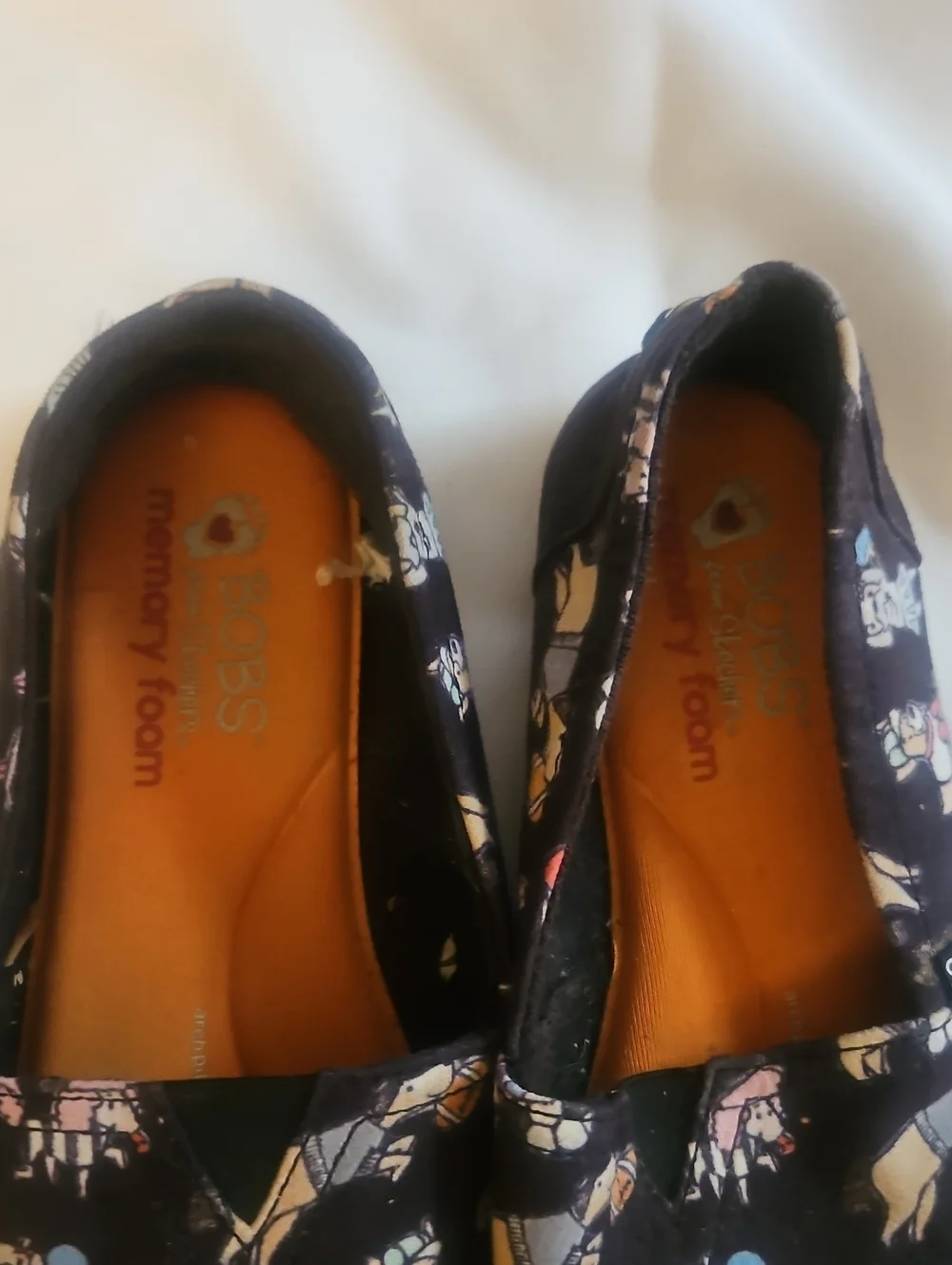 Bobs Slip-On Flats with Playful Dog Print